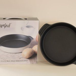 Parini 1 White Round Non-Stick Bake-ware Dish